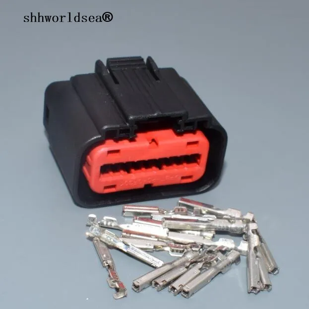 shhworldsea 18 Pin Way car 1.5mm car Waterproof Auto Wire Harness Connector Plug Housing auto wire plug 1488533-5 1488533-6