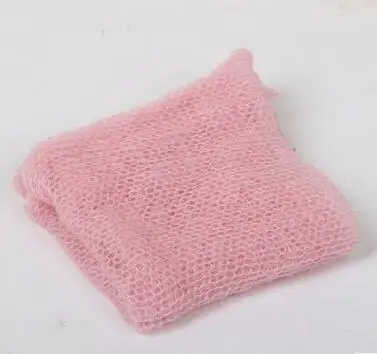 (60*40cm) Hand Knit mohair Wraps Newborn Photography Wraps Baby Shower Gift Newborn Props