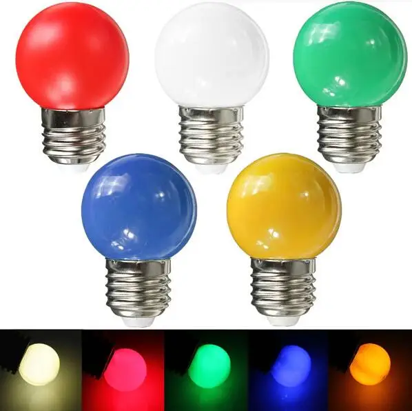 

New Arrival E27 0.5W 6 LED SMD Spotlight Holiday Home Decoration Lights Lamps Bulb White Red Yellow Blue Green 220V