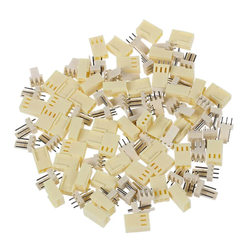 10 pcs KF2510 2P 3P 4P 5P 6P 2.54mm PCB header 3Pin connector Crimp Terminal Housing Pin Header Connectors Adaptor Kits