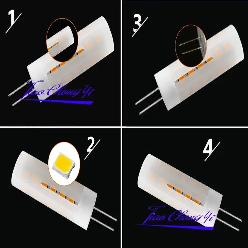 LED Flame Fire Light Effect Simulated Nature Corn Bulbs G4 LED Decoration Lamp