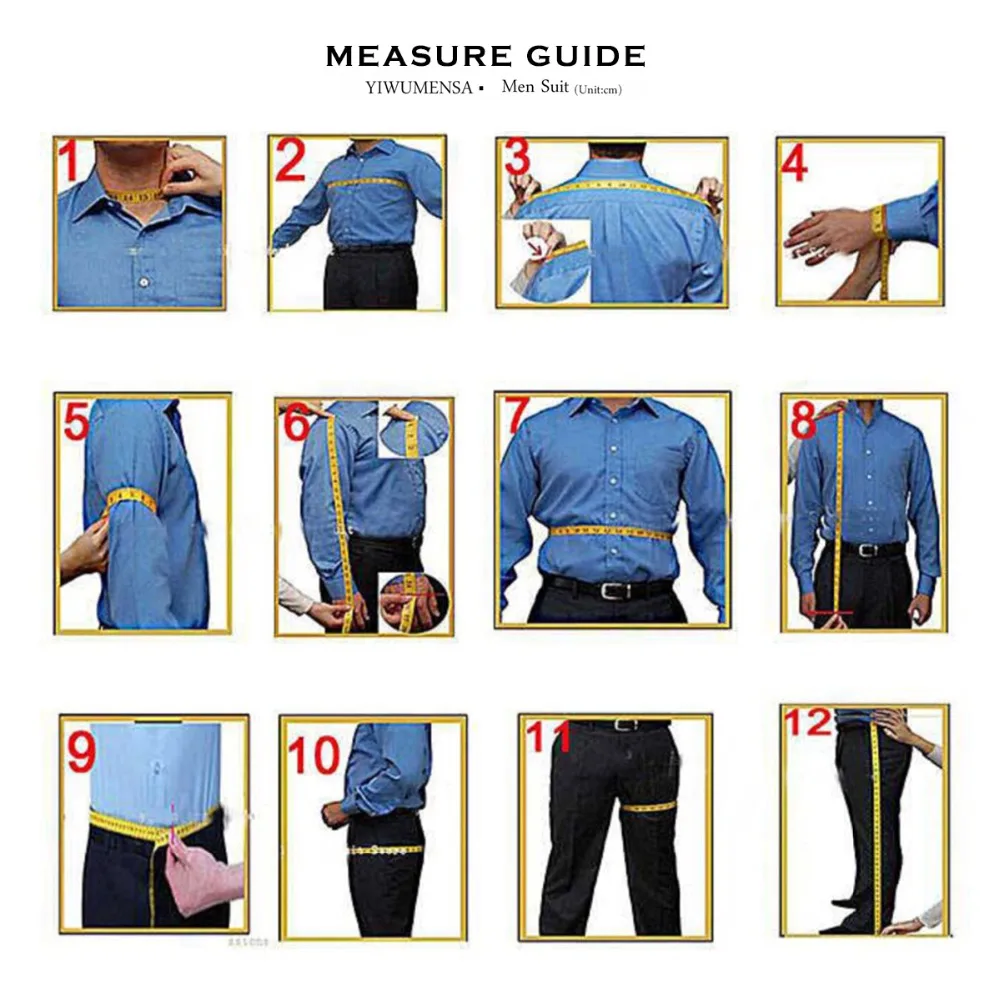Men's Embellished Three-Piece Suit — product detail 4