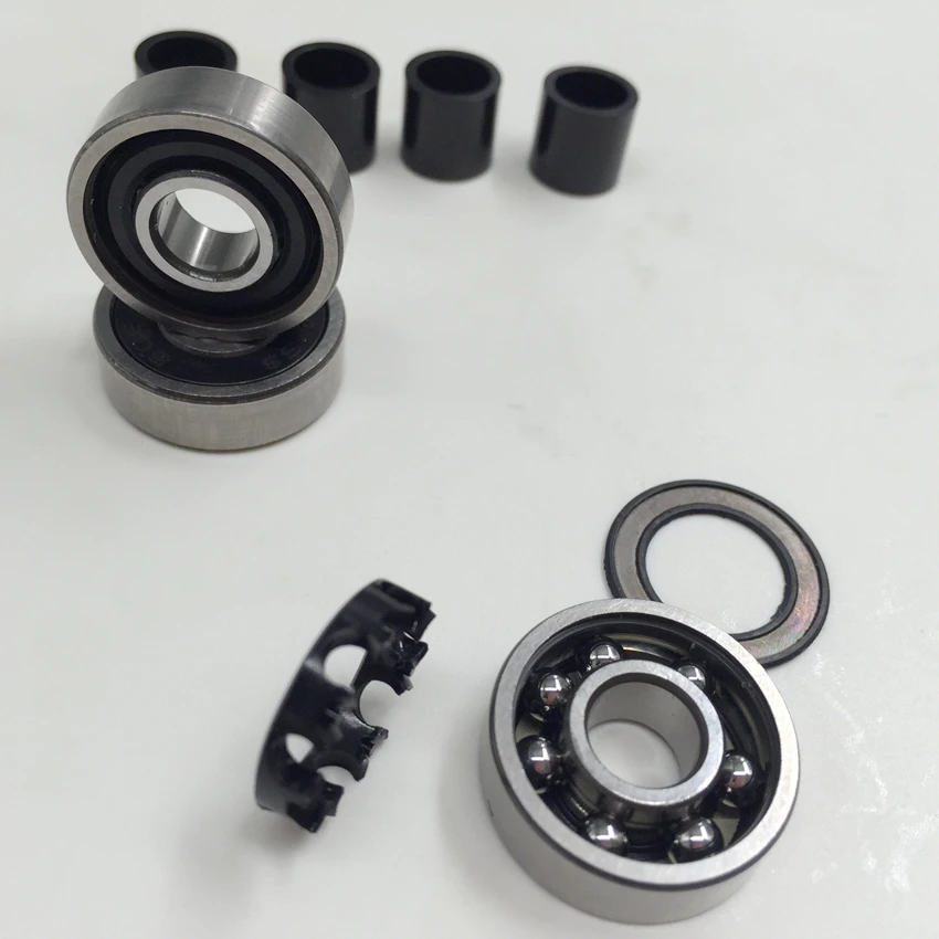Well known 608 Swiss Skateboard Bearing!Famous brand as you need Swiss Precision competition skate bearing reds swiss 608 spacer
