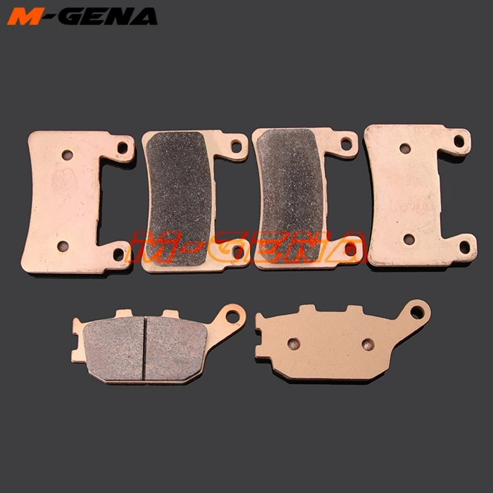 

Motorcycle metal sintering brake pads For CBR600 91-06 F2 F3 F4 F4I CBR600RR F5 03-04 CB1100 10-15 VTEC CB400 04-10