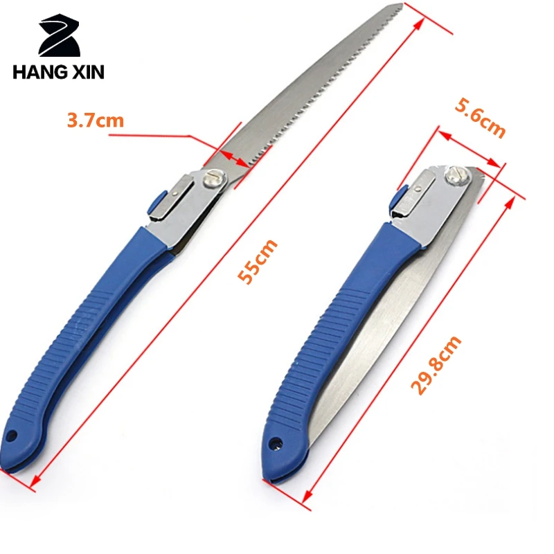 Hand saw woodworking portable folding saw woodworking tool hoe wood bamboo wood plastic cutting woodworking tools 1PCS