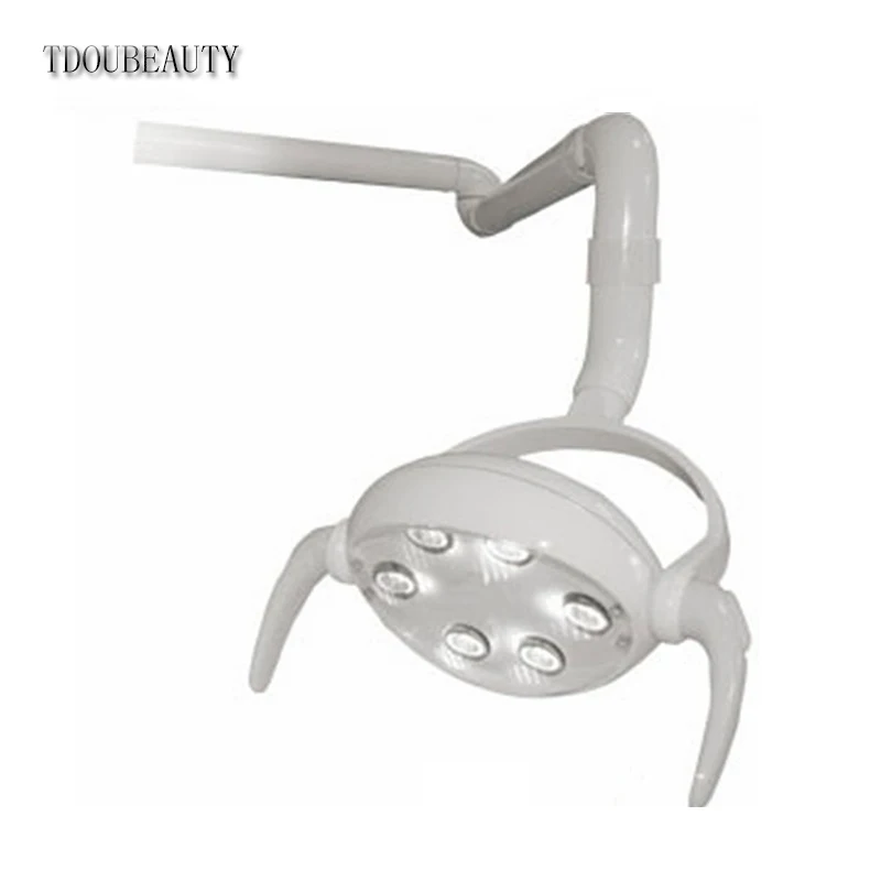 TDOUBEAUTY High Quality Dental Dedicated LED Oral Light Lamp 6 LED for Dental Unit Chair CX249-6 Free Shipping