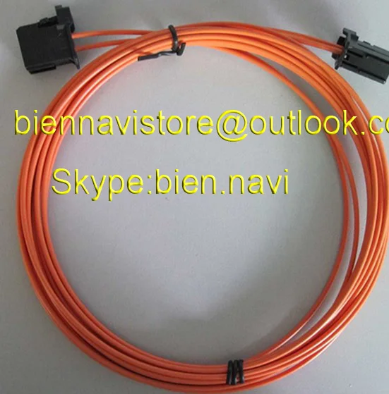 

100%Original new optical fiber cable most cable for B-M-W A-U-D-I AMP Bluetooth car GPS car fiber cable for nbt cic 2g 3g 3g+