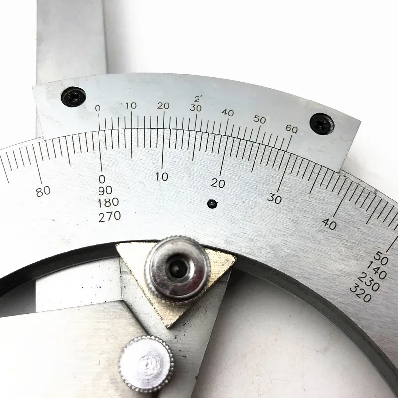 320 Degree Universal Bevel Protractor Angular Dial Length 150mm