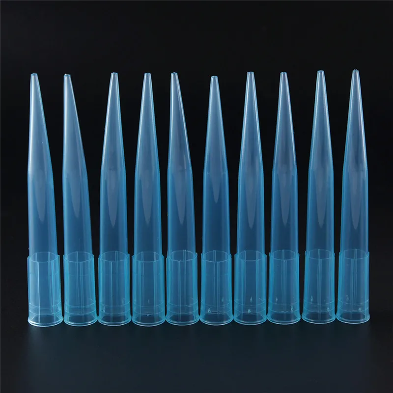 500pcs 1ml  1000ul Pipettor Tip Premium Microchemical Scientific Liquid Pipette Nozzle Tip Accessories Lab Supplies