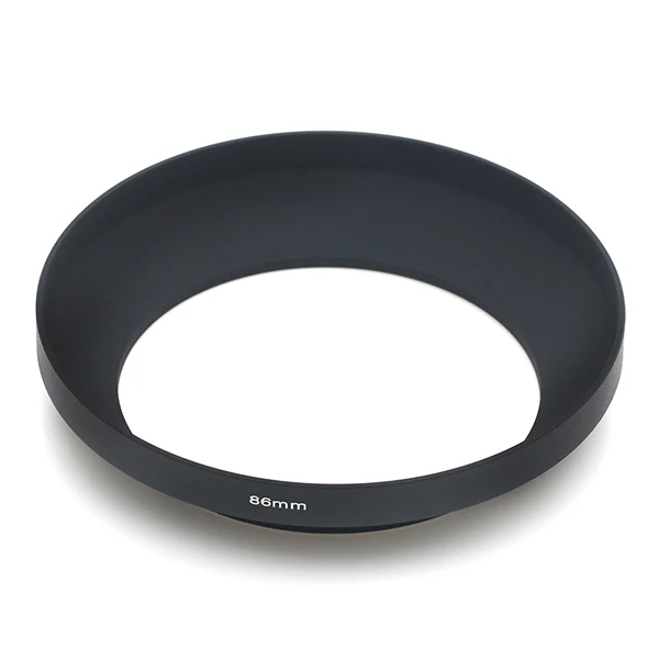 Metal Wide Angle Lens Hood For lens For 37 49 52 55 58 62 67 72 77 86mm filter thread