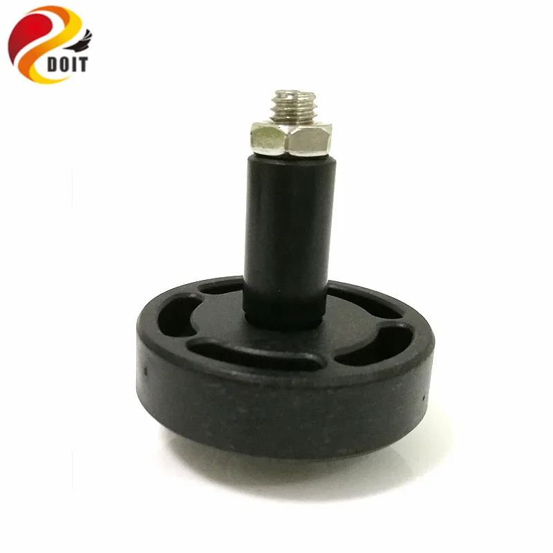 Accessorio per auto con ruota del serbatoio con ruota cingolata in plastica da 2 pezzi per telaio del serbatoio RC giocattolo RC fai da te