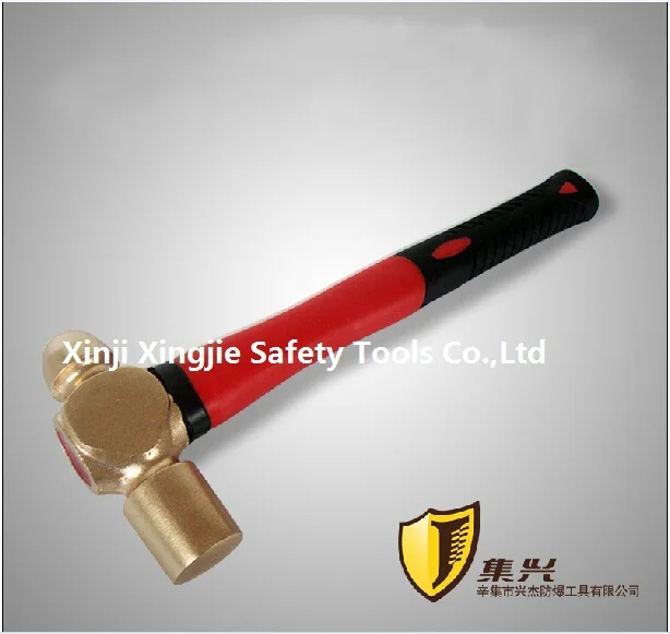 2.5p/ Copper Hammers,Non sparking 1.13kg Ball Pein Hammers,Beryllium bronze hand Tools