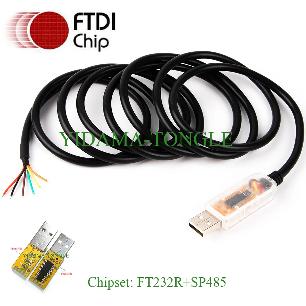 USB to RS485 Serial Port Converter Adapter Cable with FTDI Chip With Driver Compatible usb-rs485-we-1800-bt Supprot win10