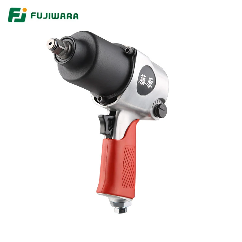 FUJIWARA 1280t 1/2\'\' 650N.M Pneumatic Wrench Industrial Class Large Torque Pneumatic Tool Tyre Disassembly Torque Wrench