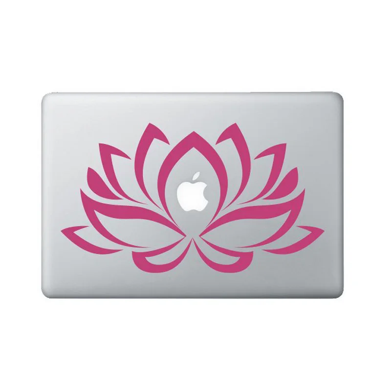 Lotus Flower Tablet Laptop vinyl decors wall Decals Tablet Laptop wall sticker waterproof Removable PVC decor decal G82