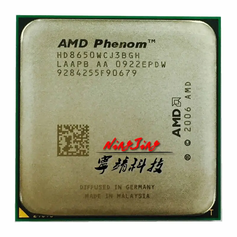 AMD Phenom X3 8650 2.3 GHz: تقييم شامل لأداء المعالج ثلاثي النوى في بيئة استخدام واقعية