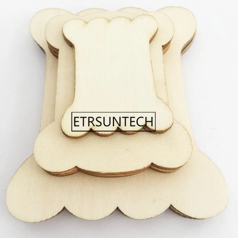 

1000pcs Natural Wood Thread Bobbins Spool Bone Shaped for Storage Holder Cross Stitch Embroidery Floss Sewing Tools