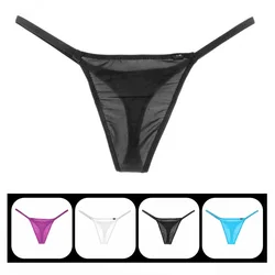 Fashion G-Strings 2019 hot New Men Gay Underwear Men's Thongs Sexy Nylon Underpants Men's Underwears Jockstrap