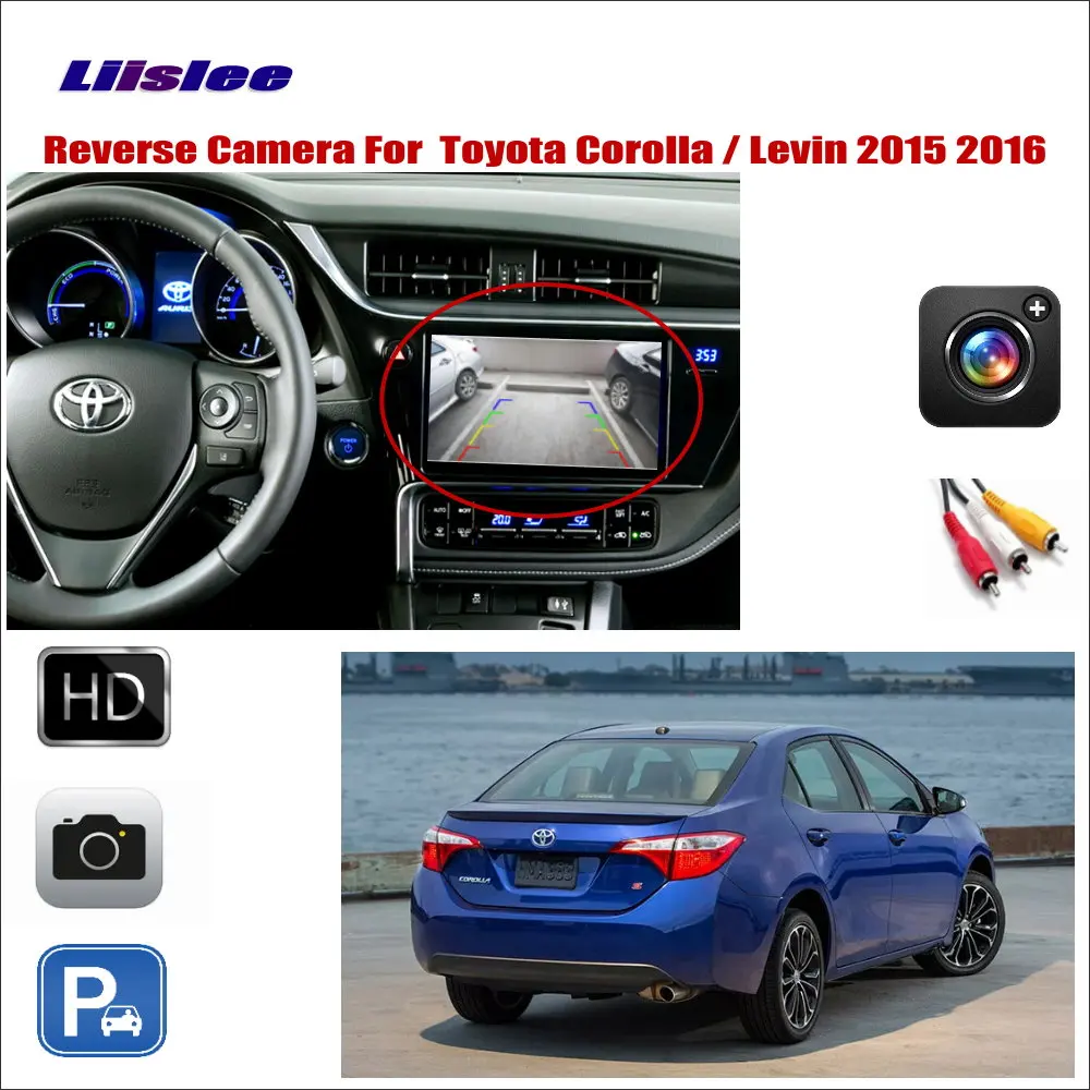 

For Toyota Corolla/Levin 2015-2018 Car Reverse Rear View Camera Original Factory Screen Parking HD CCD CAM