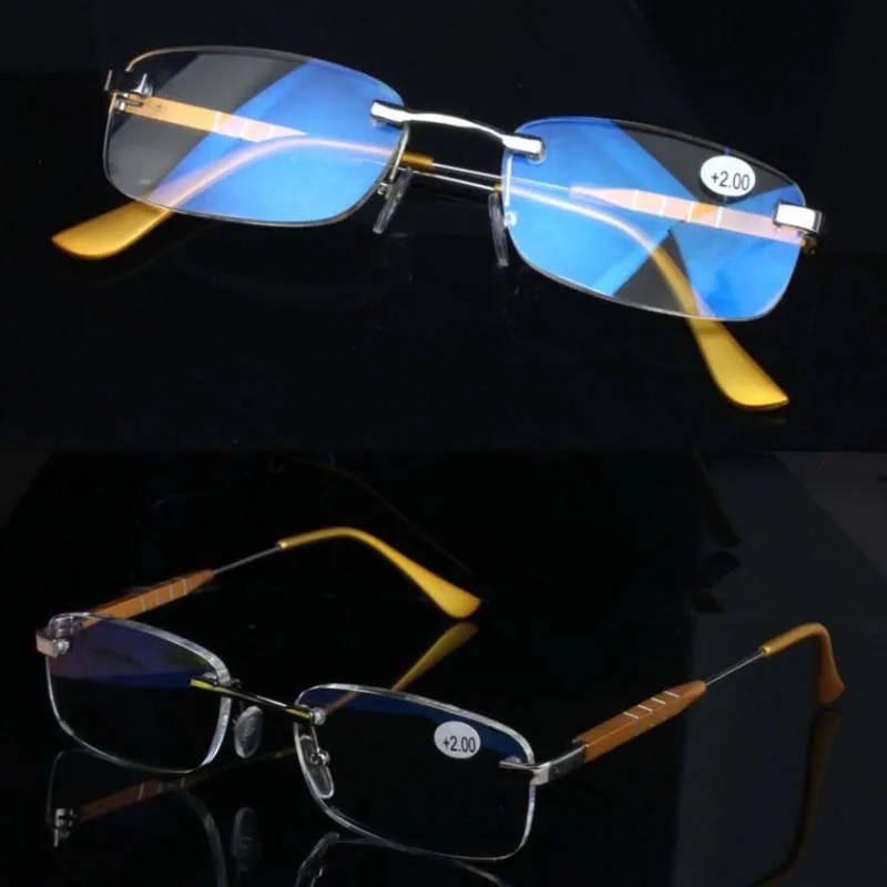 New high-grade ultra-light aluminum alloy aluminum magnesium presbyopic glasses for men and women