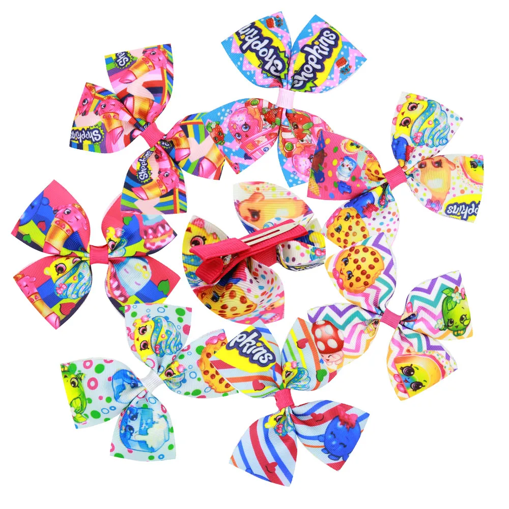 

9cm Hot style children's cartoon bowknot hairpin girls hair accessories wholesale