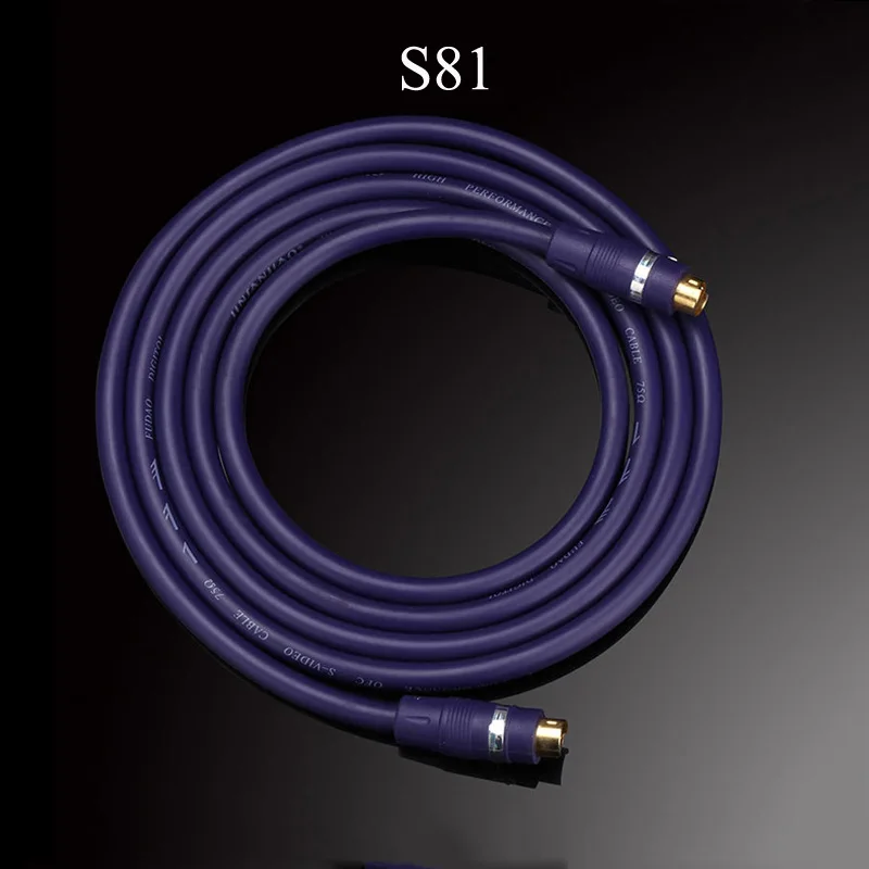 High Quality S-Video 4pin 4P Male to Male Lead TV Out Video Cable M/M S Video 4 Pin