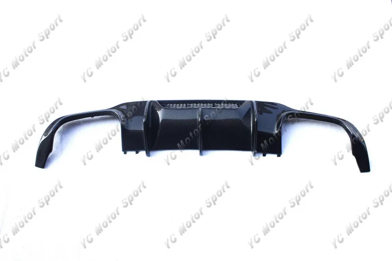 Car Accessories Carbon Fiber VRS Style Rear Diffuser Fit For 2012-2013 MB W204 C63 AMG Rear Diffuser Lip