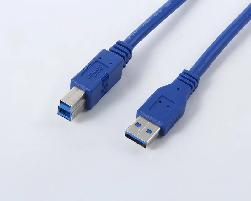 USB3.0 Druckerkabel USB 3.0 Ein Stecker AM bis USB 3.0 B typ Männlichen BM USB3.0 Cable1.5m 3 mt 5ft 10ft 1,5 mt 3 mt 5 Meter