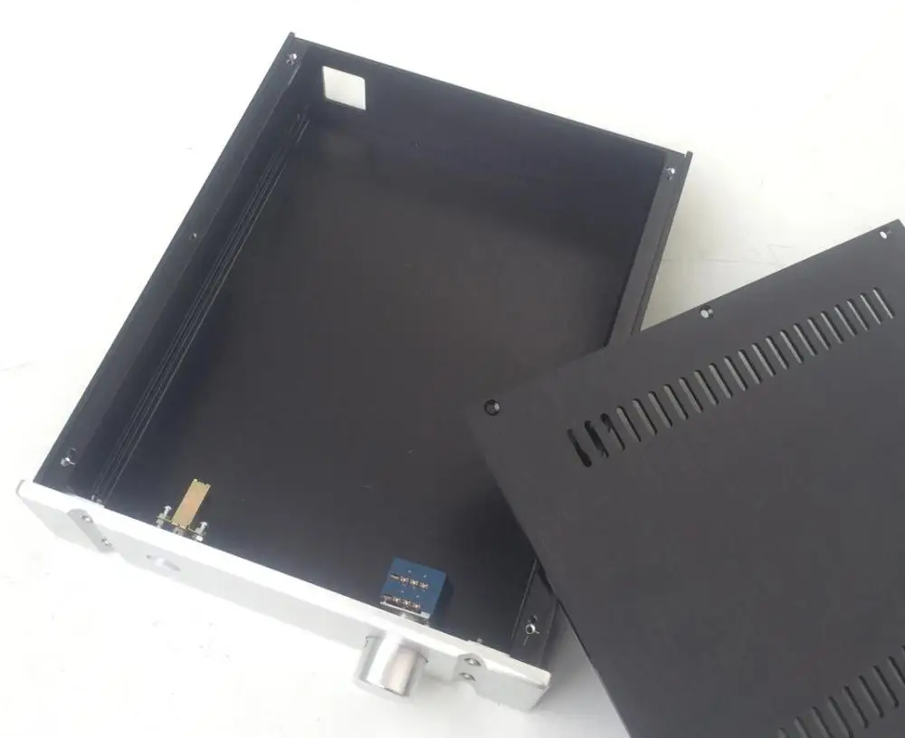 Boîtier d'amplificateur entièrement en aluminium, 260x70x311mm, châssis/préampli/décodeur DAC/boîtier d'amplificateur, à monter soi-même