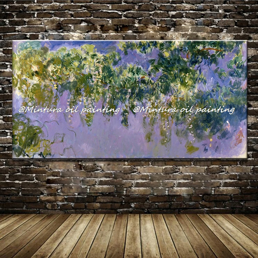 

Large Size Wall Painting Hand-Painted Monet Oil Painting Reproduction Abstract Modern Oil Painting On Canvas,Art,Home Decoration