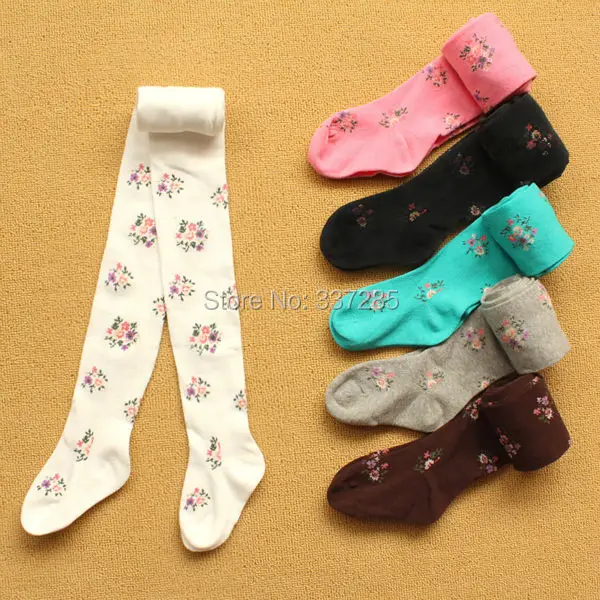 children thick warm tights for girls children cotton candy color dancing kids baby girls pantyhose knitted cotton cute tights