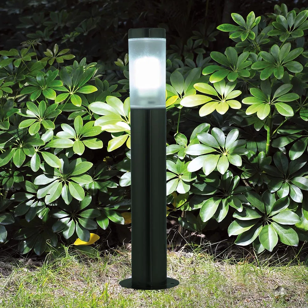 ZMJUJA Stainless Steel LED Outdoor Garden Light Waterproof Led Landscape Yard Lawn Path Lamp include 7W Bollard Light AC220V