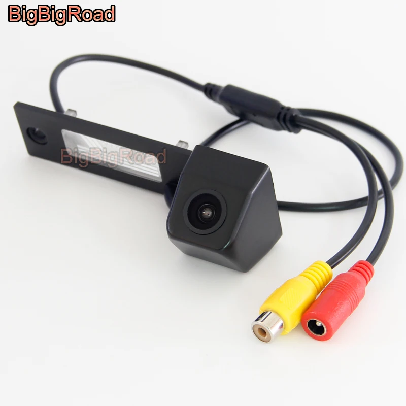 BigBigRoad For Volkswagen Multivan Transporter T5 CC MK3 Caddy Golf Plus Touran Passat B5 B6 LingYu Car Rear View Backup Camera