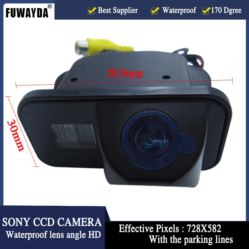 FUWAYDA Wireless FOR SONY CCD Chip Special Car Rear View Reverse CAMERA for Toyota Vios Corolla Tarago Previa Wish Alphard