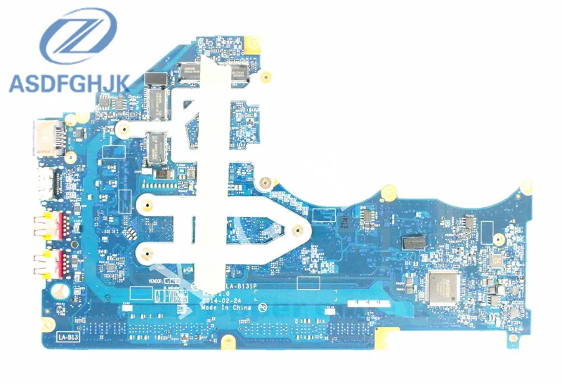 5B20H13365 LA-B131P  FOR Lenovo Y40-80 Laptop Motherboard ZIVY1 DDR3L W/ i5-5200u CPU and R9 M275 2g GPU