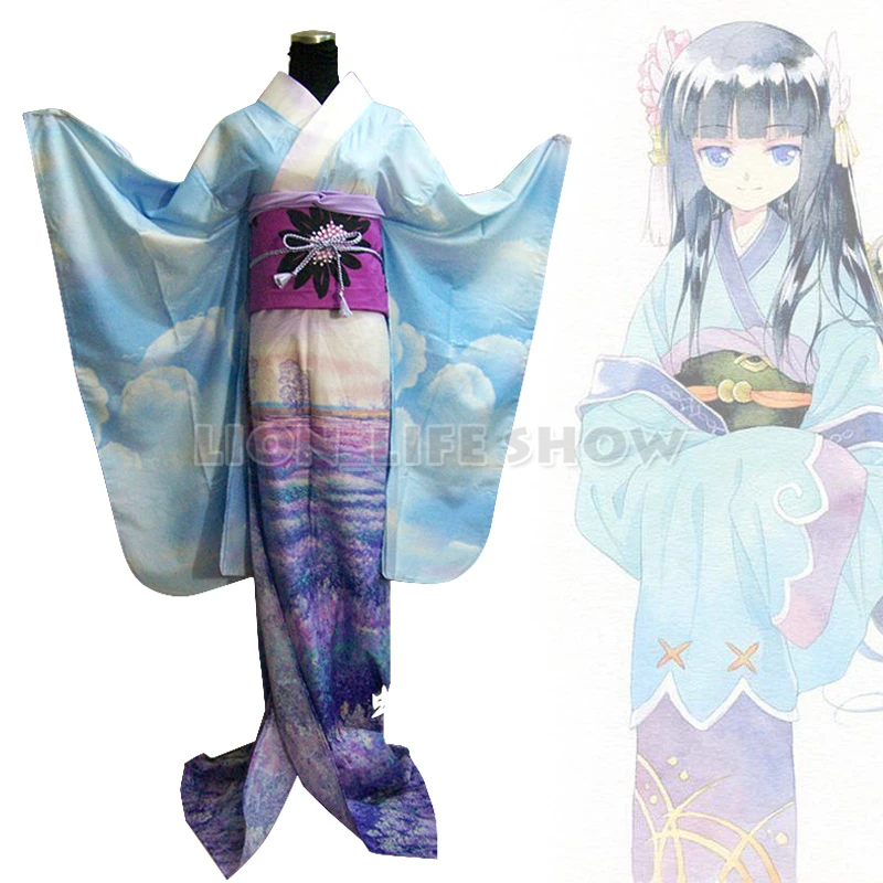 traditional-japanese-women-orchid-floral-gradient-furisode-long-kimono-costume