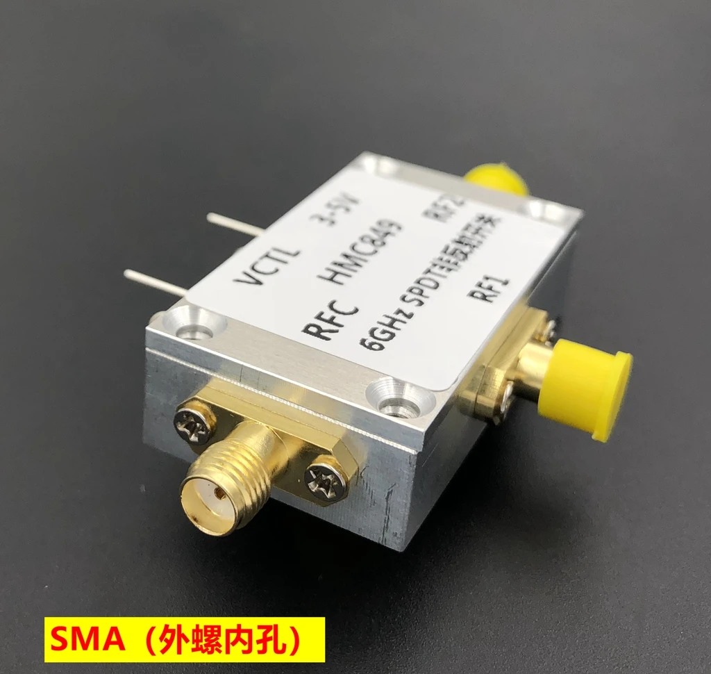 HMC849 การแยกสูง Non สะท้อนแสง DC 6 กิกะเฮิร์ตซ์ GaAs PHEMT SPDT สวิทช์ RF Switch
