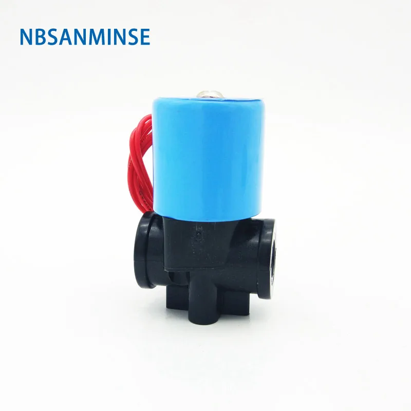 

NBSANMINSE SMLC 1 SMLC 2 NPT 1/8 1/4 Water Dispenser Plastic Solenoid Water Valve Normally Closed 2 Way Plastic Water Valve