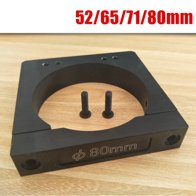 C-BEAM machine DIY parts 52mm 65mm 71mm 80mm diameter CNC Router Spindle Mount For Makita RT 0700C router