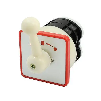 

Rotary Cam 3 Position 8 Screw Terminal Changeover Combination Switch