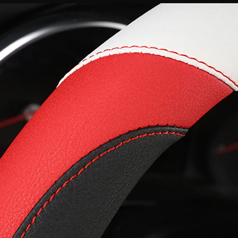 6 Colors Car Steering Wheel Cover Comfortable Braid on the Steering-wheel Funda Volante Universa Auto Interior Accessories Parts