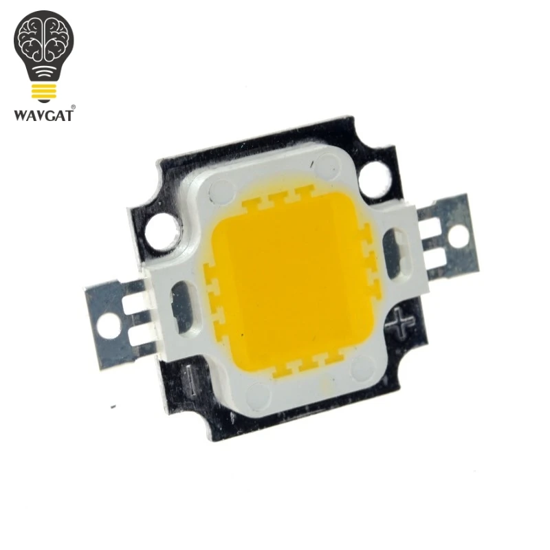 200pcs 10W LED Integrated High power LED Beads white 900mA 9.0-12.0V 800-1000LM 24*40mil Taiwan Huga Chips