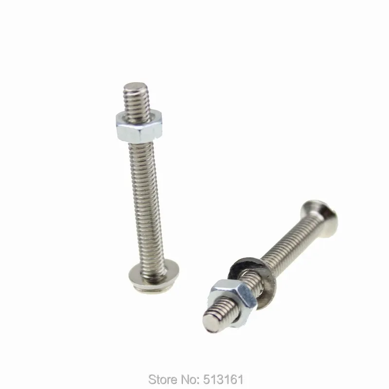 50pcs M4X35MM Screw For Machine Fastener Screws 35mm M4