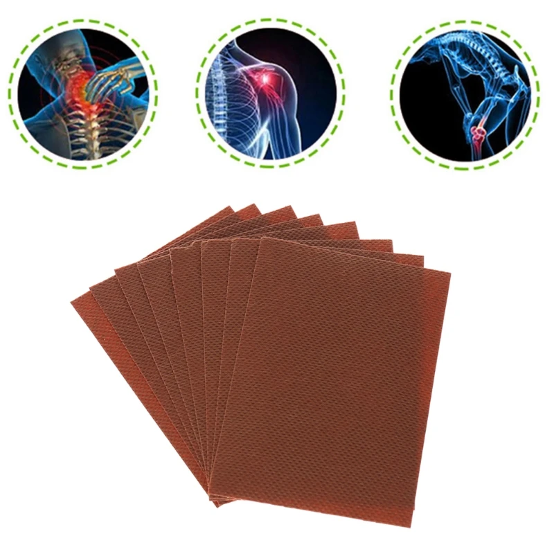 8Pcs/bag Muscle Pain Patch Osteochondrosis Joint Pain Bruises Relief Health Care Massage Relaxation New