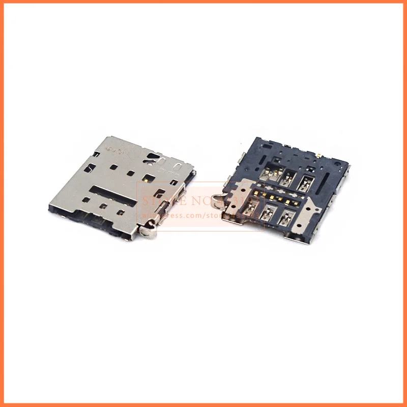 Micro SIM Card Socket Connector  Motherboard Slot Tray Holder Reader Adapter for Samsung S6