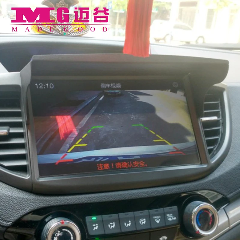 Car GPS Navigation Screen Sunshade, Sunshade Visor, Clip Gps Shade para Grande Navegador, 9 \