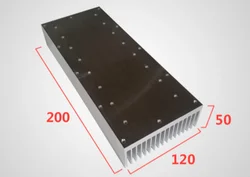 Shovel plate Type Heatsink, high tooth radiator aluminum heatsink 120*50*200mm Cooler Heatsink