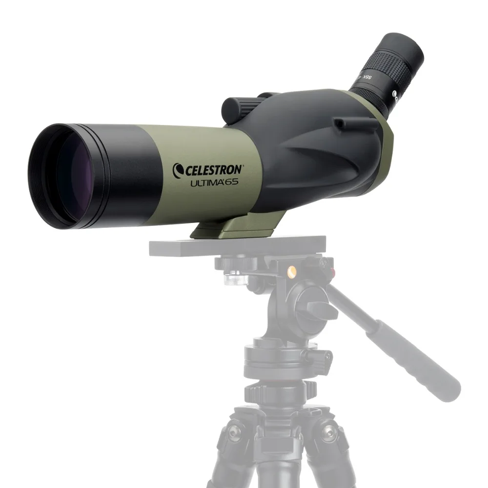 

Celestron ULTIMA65 45 Degree Spotting Scope 18x-55x Zoom Telescope Multi-Coated Waterproof for Bird Watching Hunting Travel