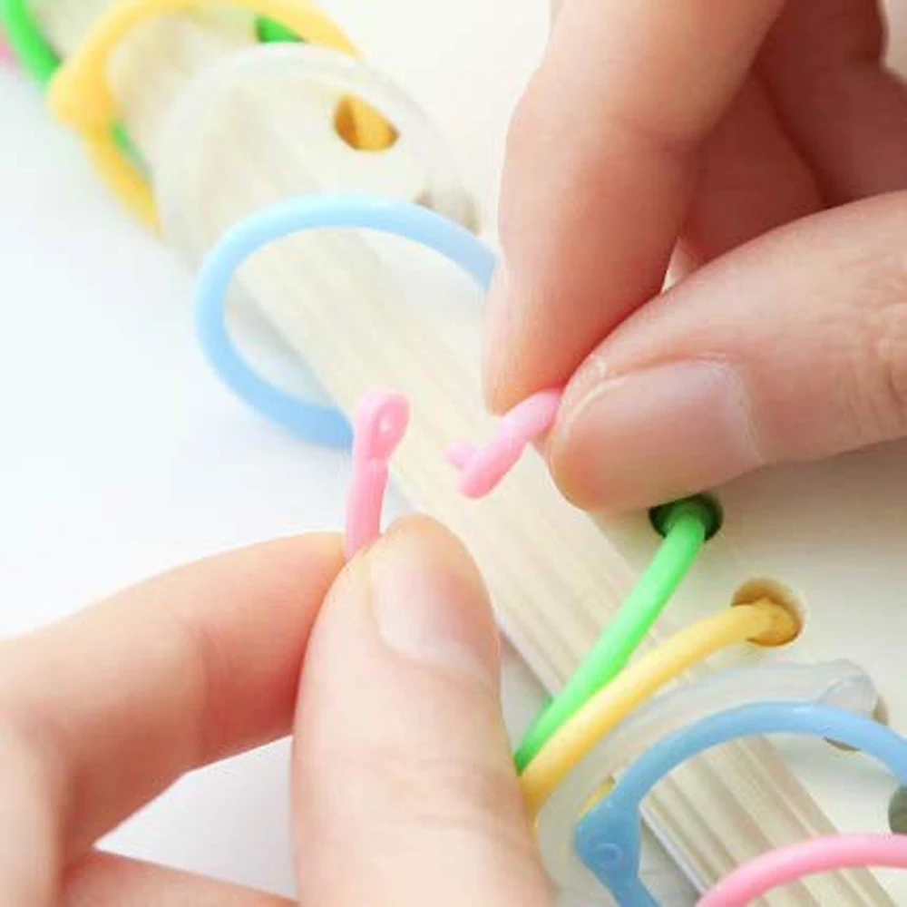 S / L / XL Sized Models Creative Plastic Multifunction Circle DIY Album Loose Leaf Book Binder Hoop Ring Color Random Delivery