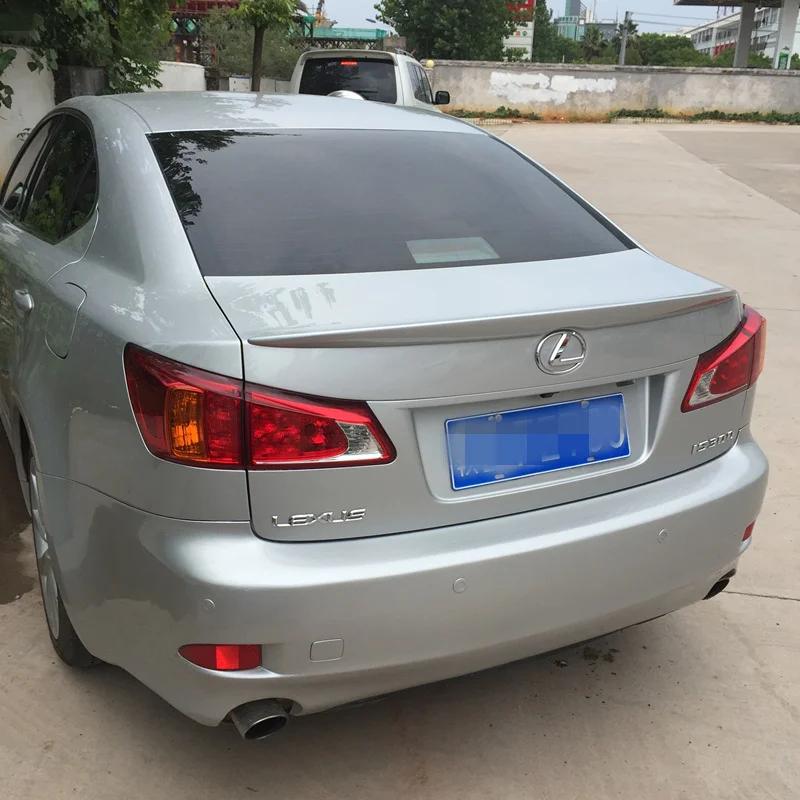 Alerón trasero para coche, pieza de alta calidad, Material ABS, imprimación de Color, para Lexus IS250 IS300 2006-2011 IS350